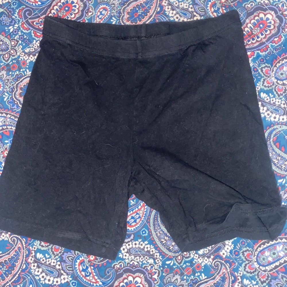 Women's Black Bike Shorts